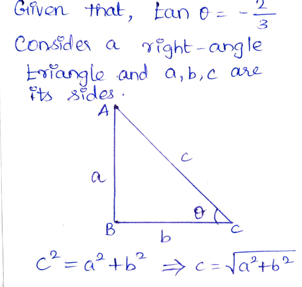 Trigonometry homework question answer, step 1, image 1